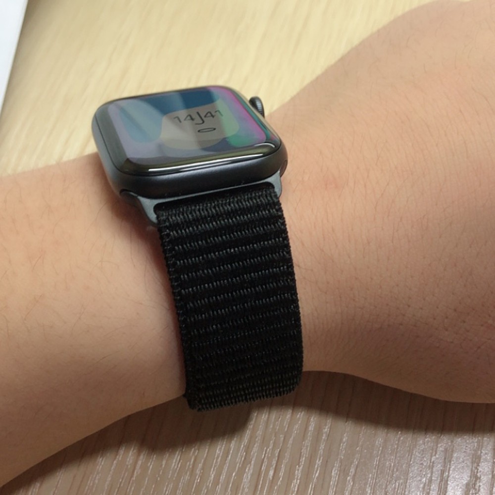 For Apple Watch 11 10 9 8 7 6 5 4 SE 3 Nylon Sport Loop Band 40/44/41/45/42/46mm