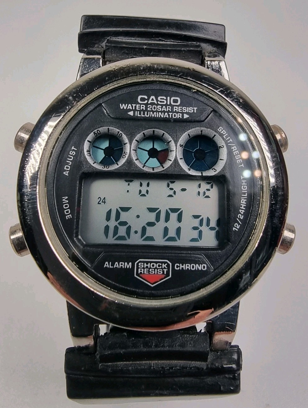 Casio RARE Trigraph G-2000 Module 2161 G-Shock Vintage Japan Screw-down Caseback