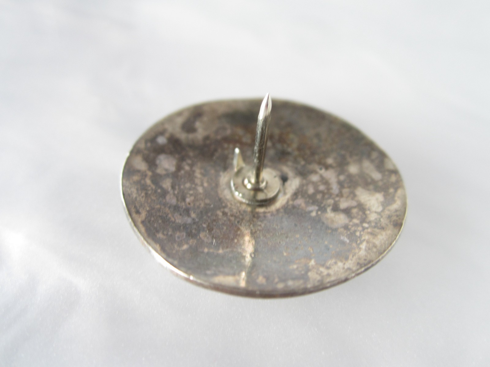 VINTAGE SOLID STERLING SILVER TUCSON 10 YEARS ARIZONA THUNDERBIRD PIN BROOCH