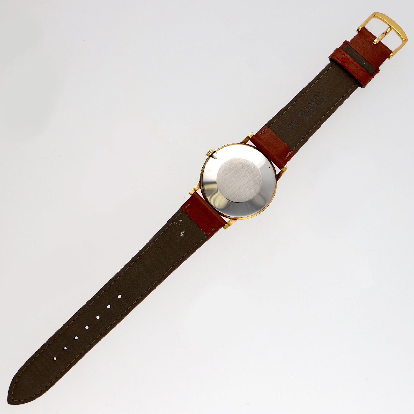 OMEGA 111.14 De Ville gold Dial Manual Gold Filled Stainless Steel leather