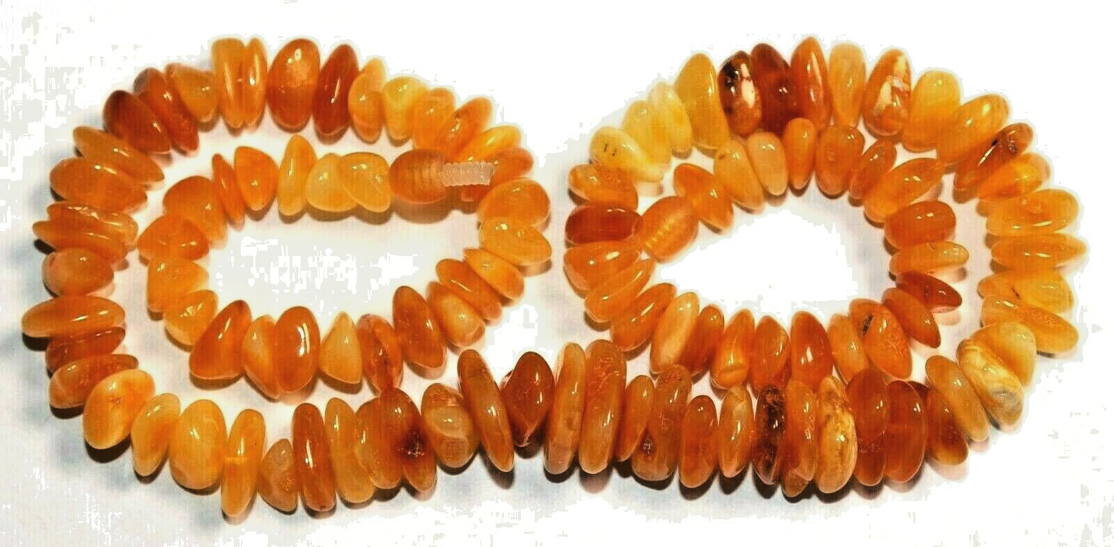 ✅51 cm=34gr RUSSIAN SOVIET BALTIC AMBER BEAD NECKLACE 琥珀 BRACELET STONE PENDANT