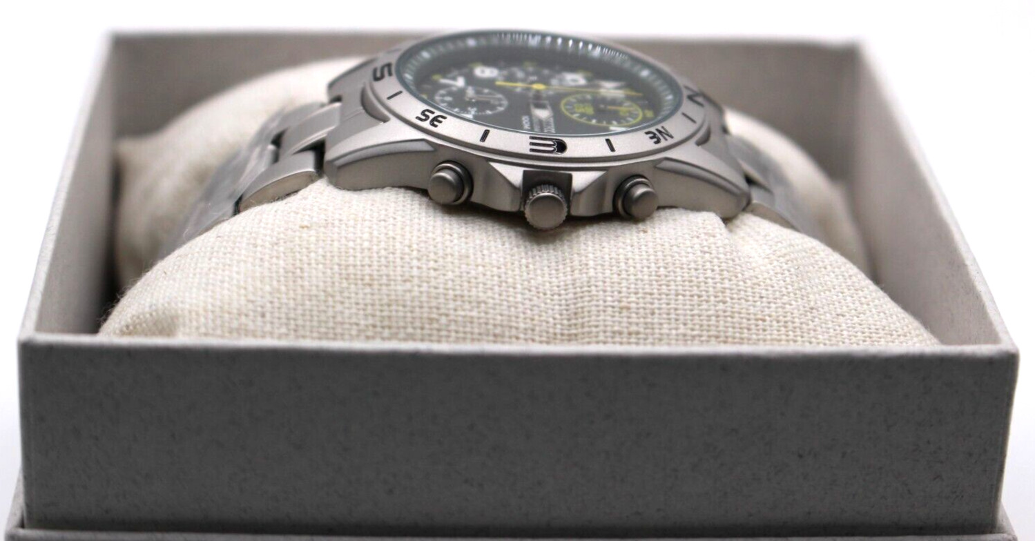 SEIKO SND377P Chronograph Men’s Watch New Green Silver Authentic Military Japan