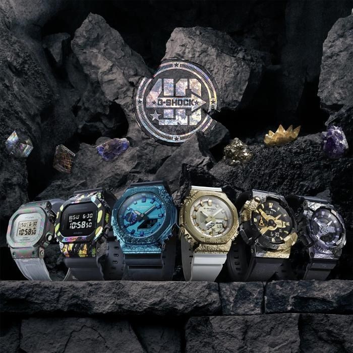 CASIO G-SHOCK 40th Anniversary Adventurer’s Srone Black Digital Watch Japan New