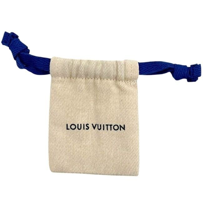 Louis Vuitton Authentic Bracelet Silver Lock It Yellow Cord 14–25.5cm Women