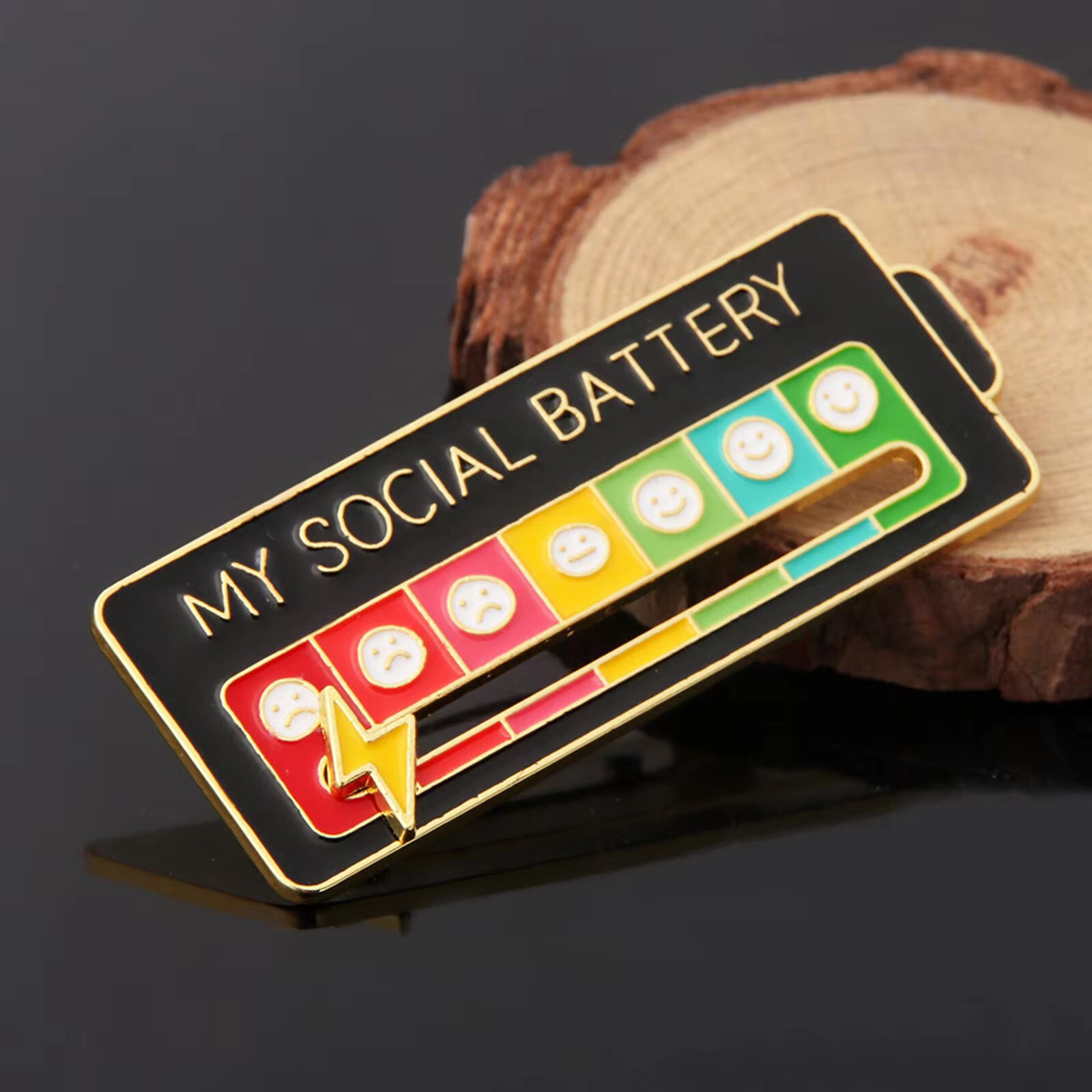 KwalityDEALZ Pin Mood Enamel Mood Tracker Pins