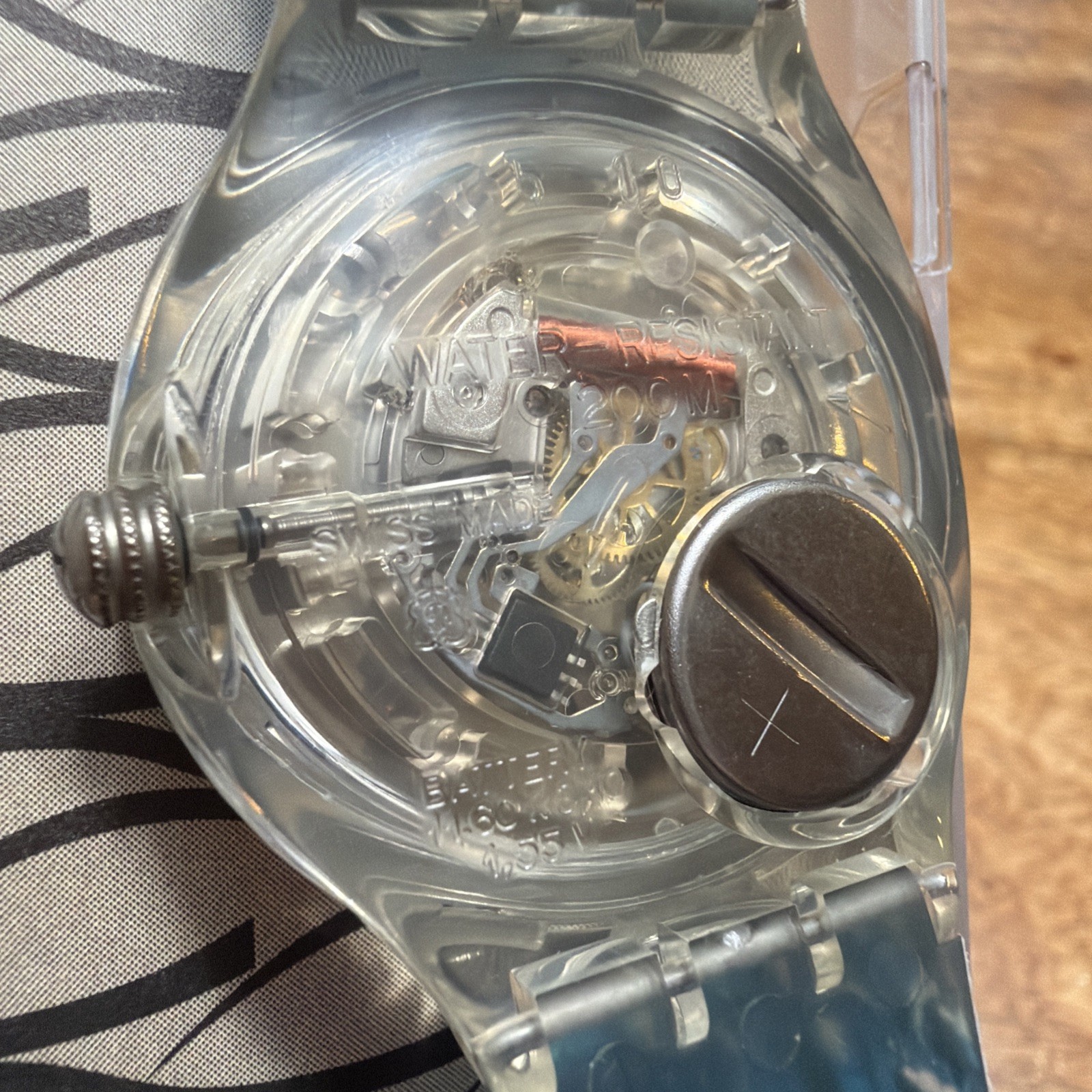 1995 Scuba 200 Swatch Watch Water Drop SDK123 NOS Mint never worn. Beautiful 🤩