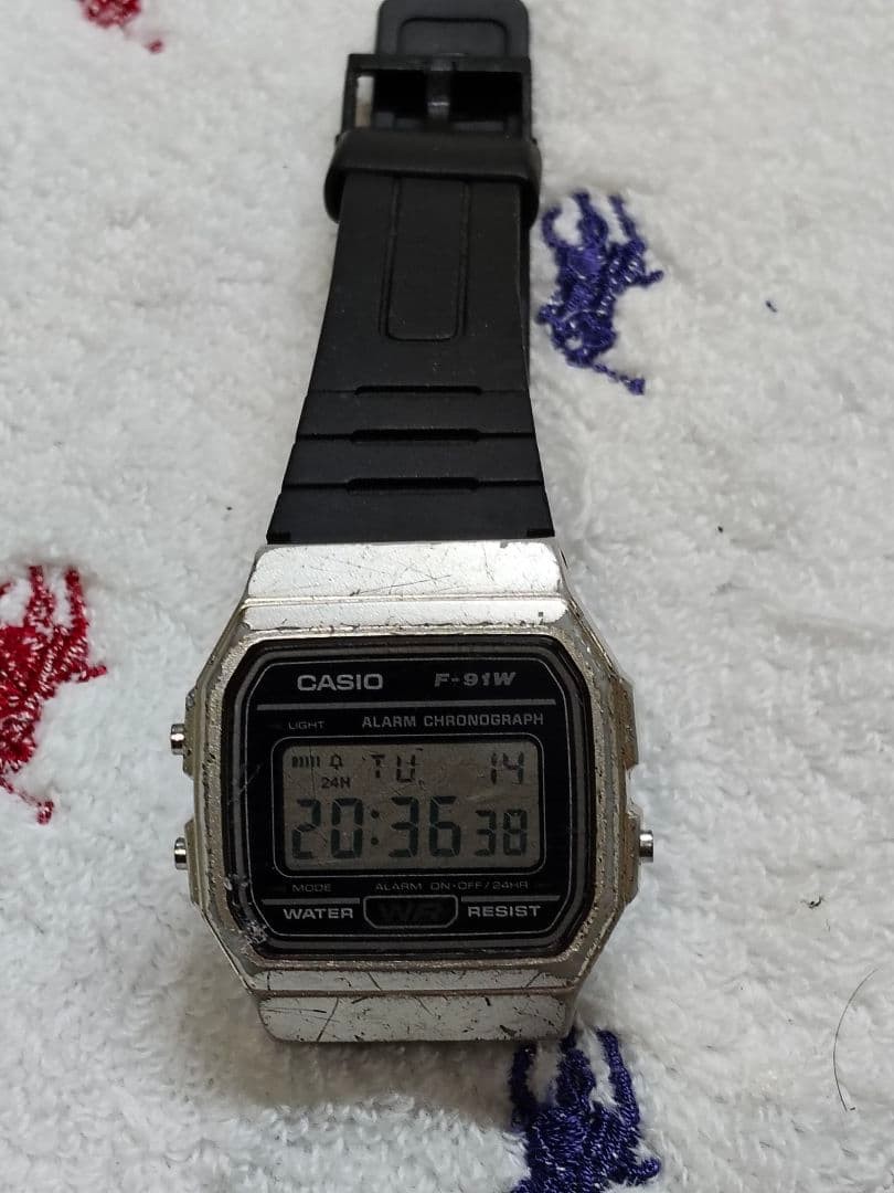 Special Price! ①CASIO Digital Watch F-91W Alarm Chrono