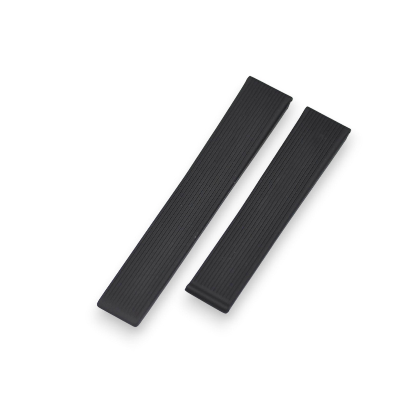 Formula One FT6026 WAH1013 21mm Black Rubber Watch Strap For Tag Heuer