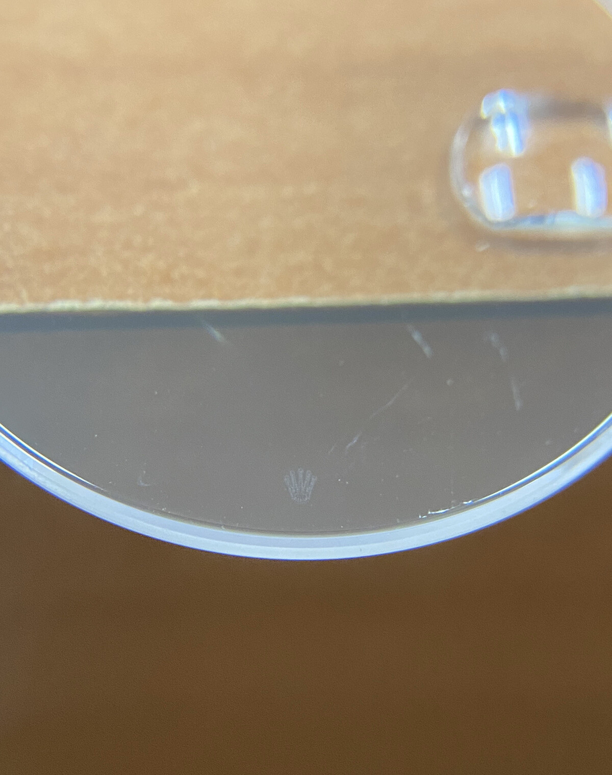 Genuine Rolex Sapphire Cyclop Crystal 25-295C. #7