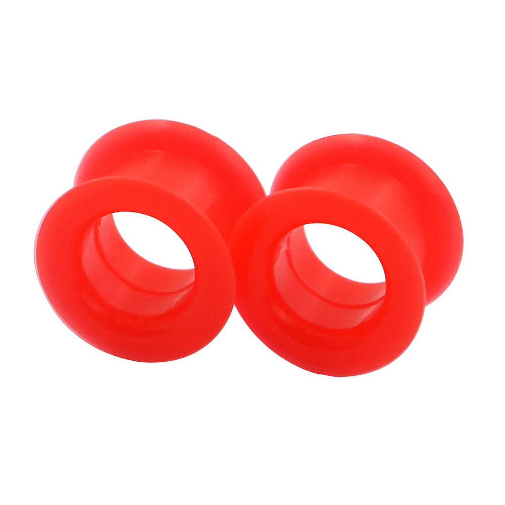 20PCS Silicone Ear Tunnels Plugs Set Earskin Ear Gauges Expander Stretching Kit
