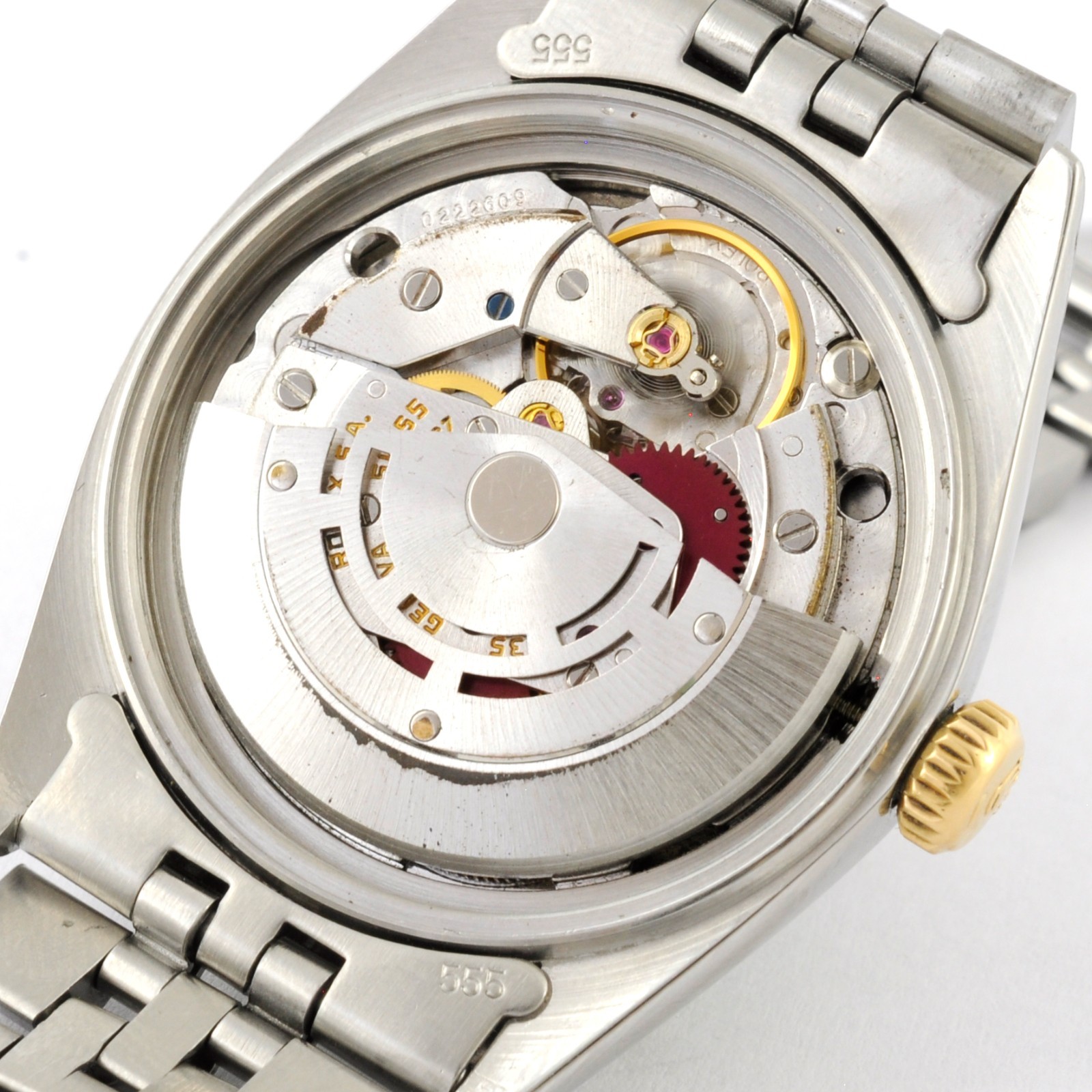 NO TARIFFS ROLEX 16013 OYSTER PERPETUAL DATEJUST LARGE AUTOMATIC COSC BOX PAPERS