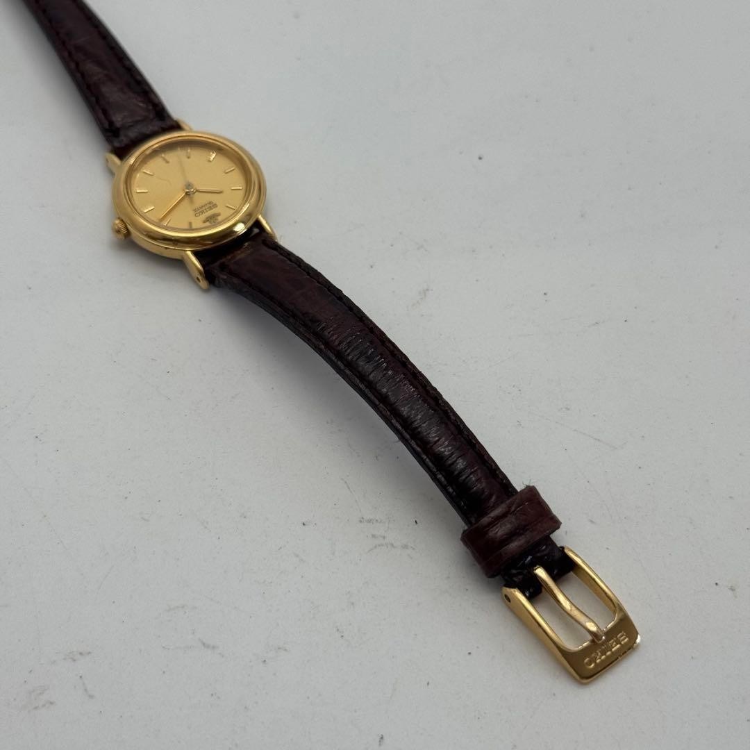 SEIKO new battery wristwatch working item 1N01 0E20 ladies