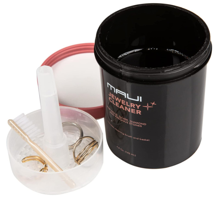 Maui Liquid Jewelry Cleaner Solution Complete kit with Cloth .. NOT Guaranteed
