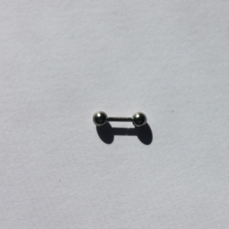 16g 1.2mm Barbell Surgical Steel Body Piercing Jewelry