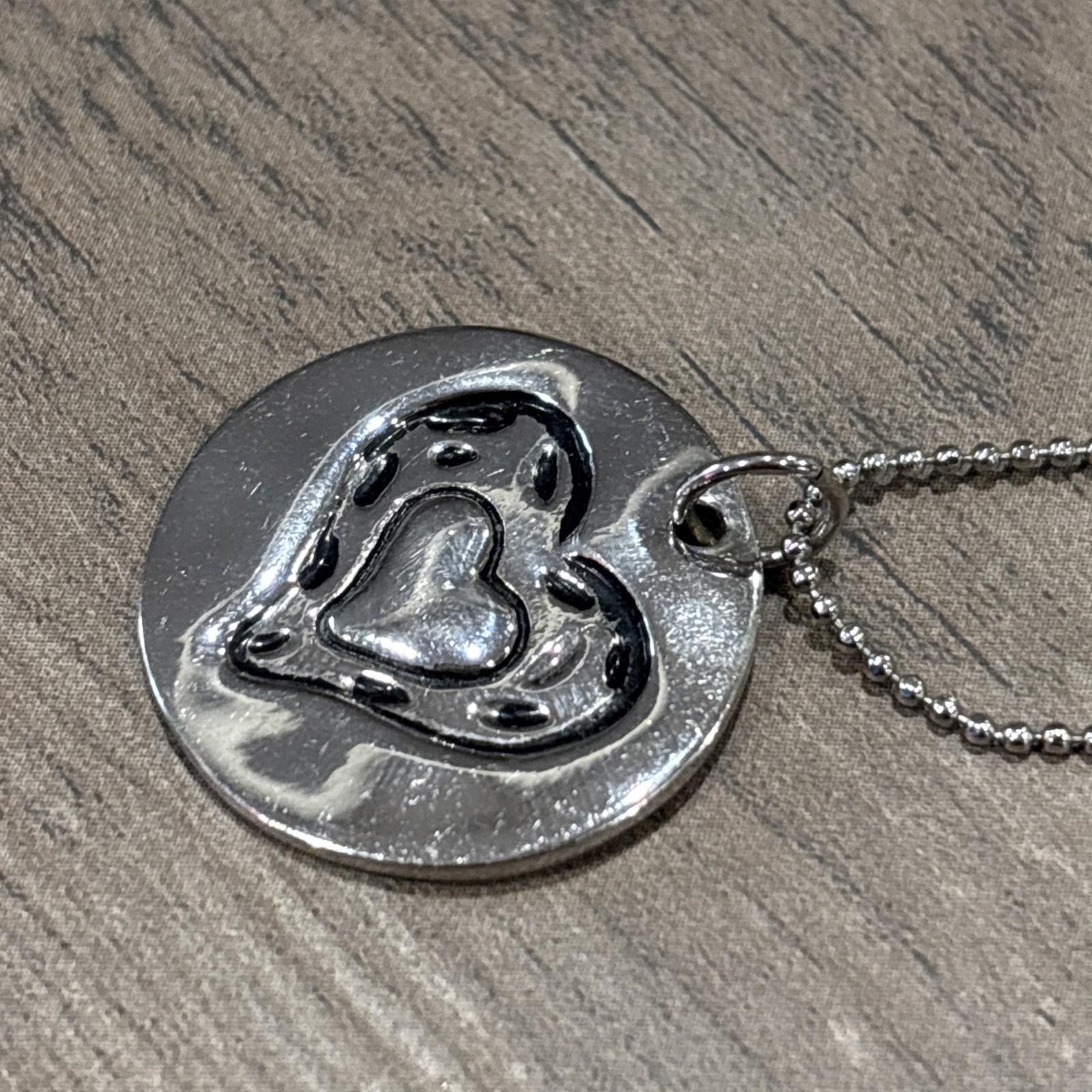 Alexa’s Angels Necklace Silver Tone With Heart
