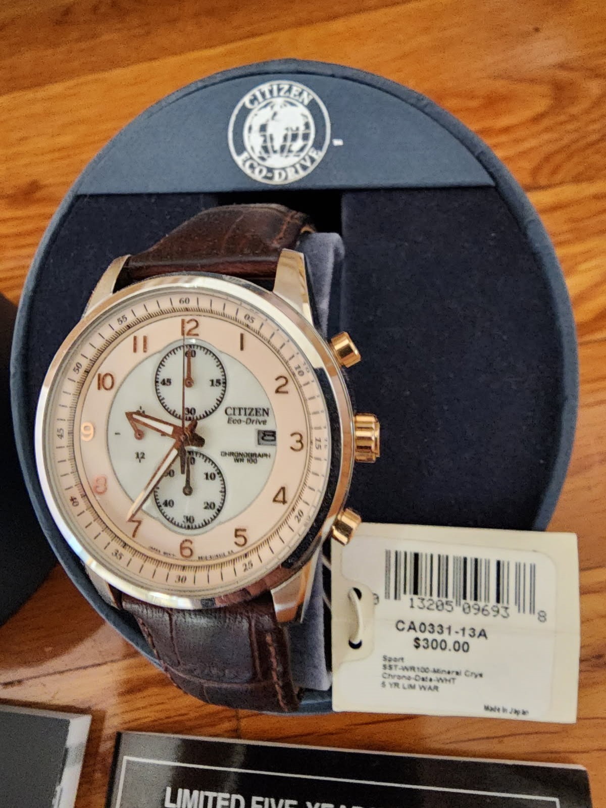 Citizen Eco-Drive Men Watch CA0331-13A