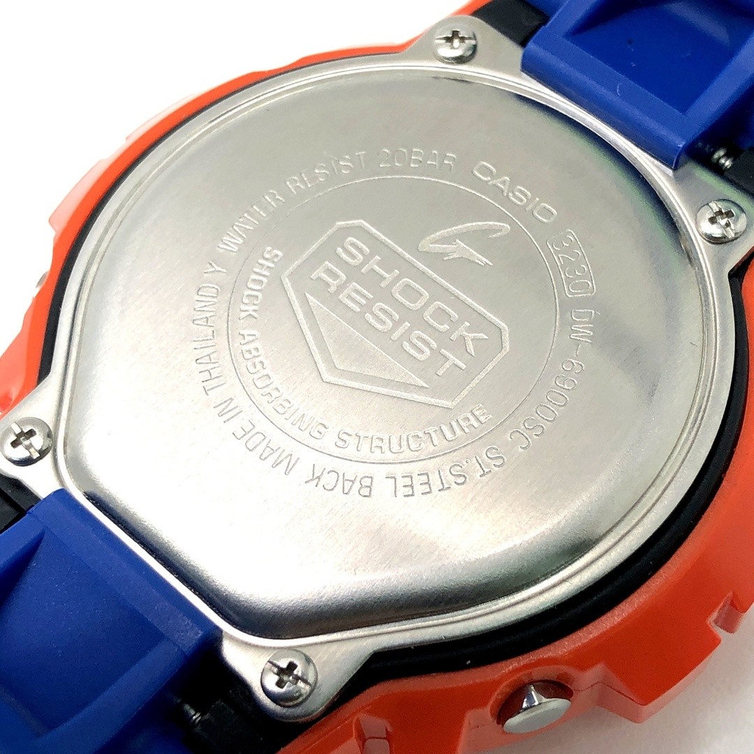 G-Shock DW 6900SC 4 Crazy Colors 3rd Edition Glossy Paint Orange Blue Green Star