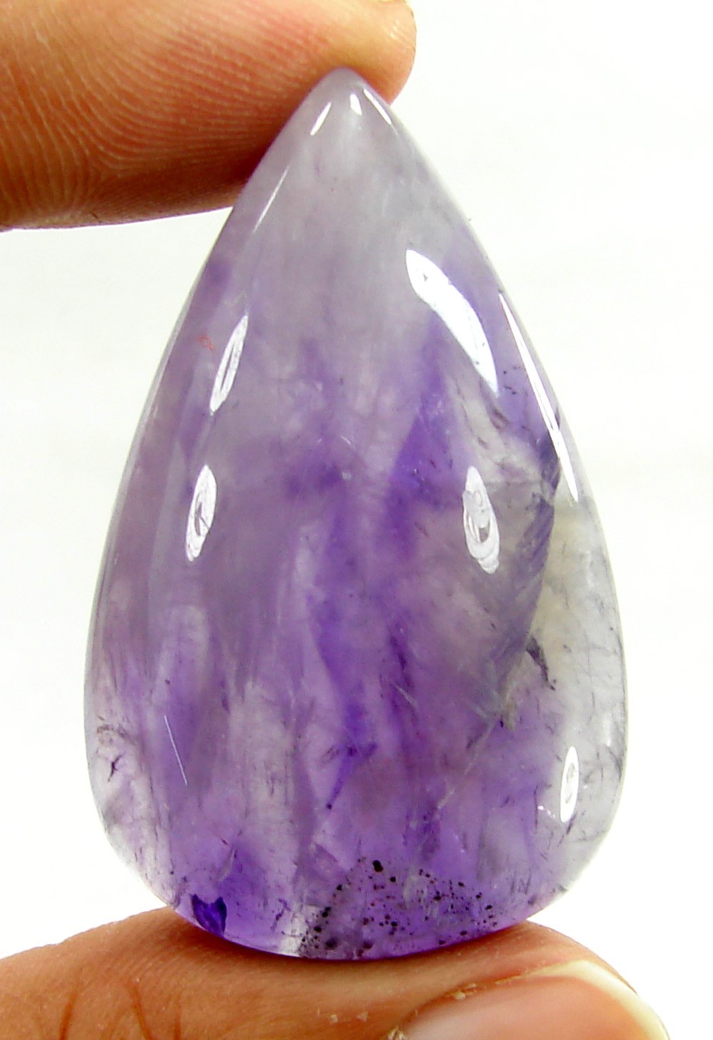 84.05 Ct Natural Amethyst Loose Gemstone Cabochon Wire Wrap Stone -2998