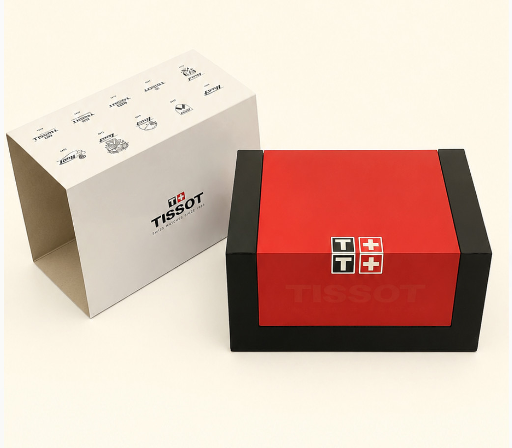 New Tissot Watch Presentation Gift Box/Booklets and Warranty Card