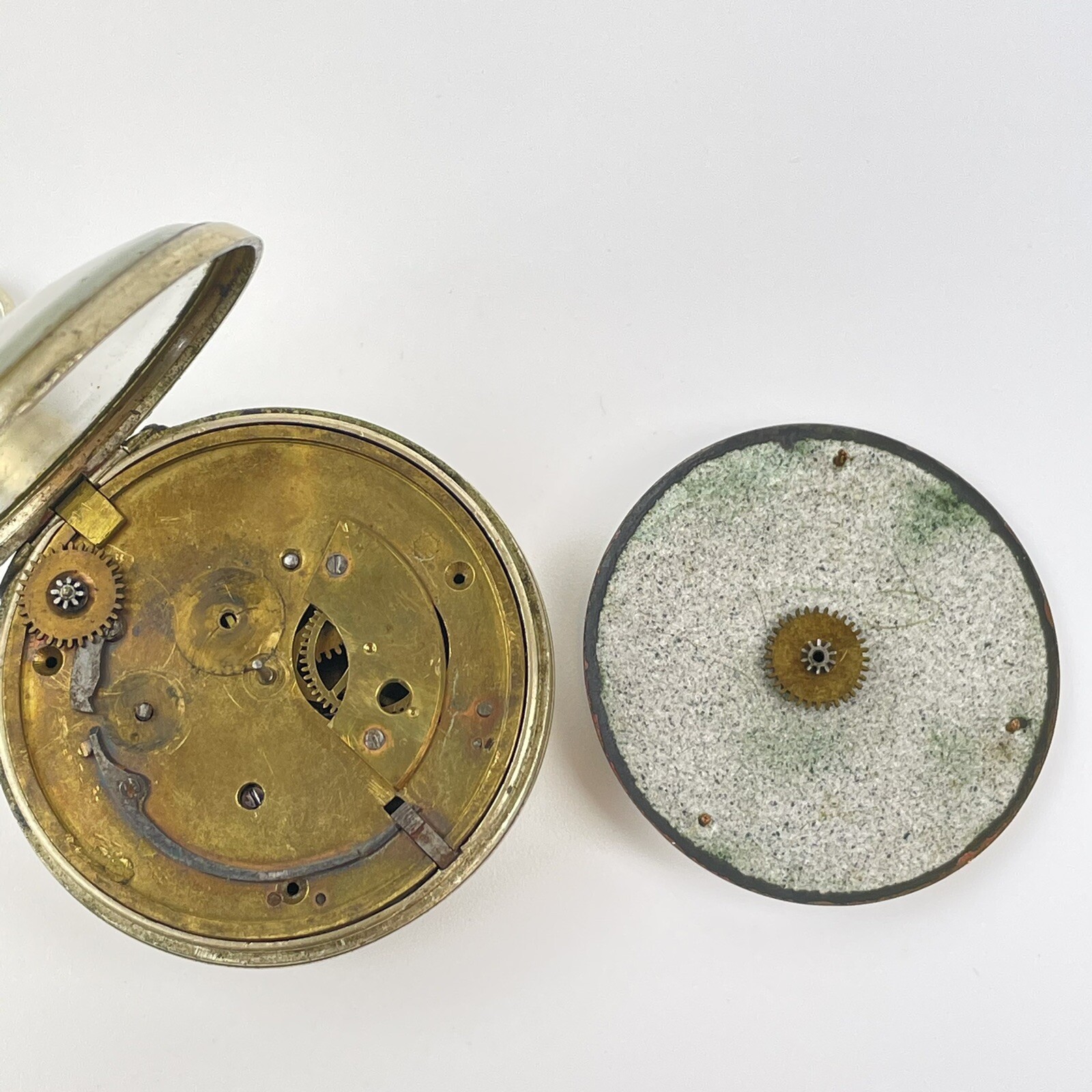 Antique 18th Century Verge Pair Case Pocket Watch T Whitt London A/F Not Working