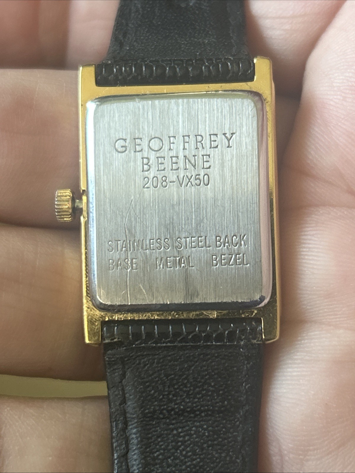 Geoffrey Beene Tank Watch