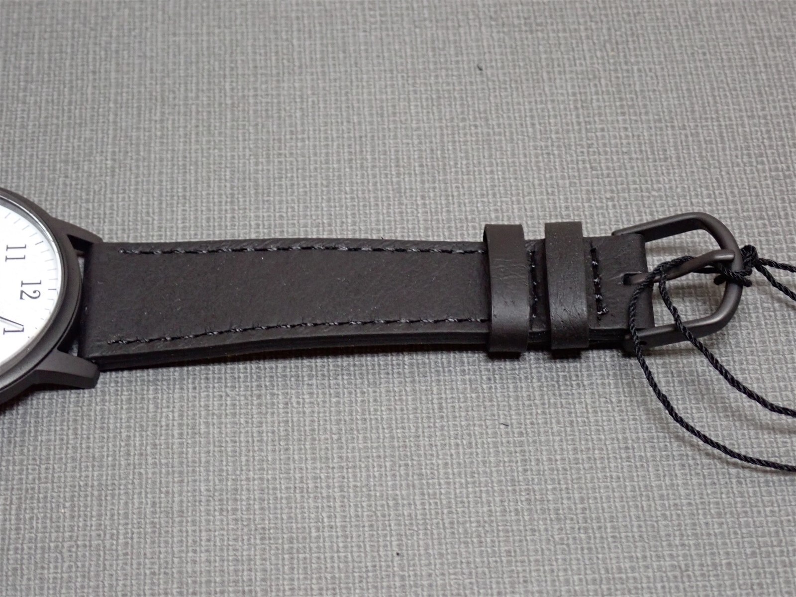 NEW Projects Watches PJT-7401-40 Bodoni 40mm M&Co Black Leather Band Watch