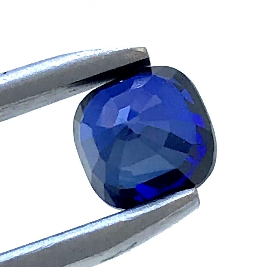 2.50 Ct Natural Blue Kashmir Sapphire,Cushion Cut ,VS Clarity,9 mohs