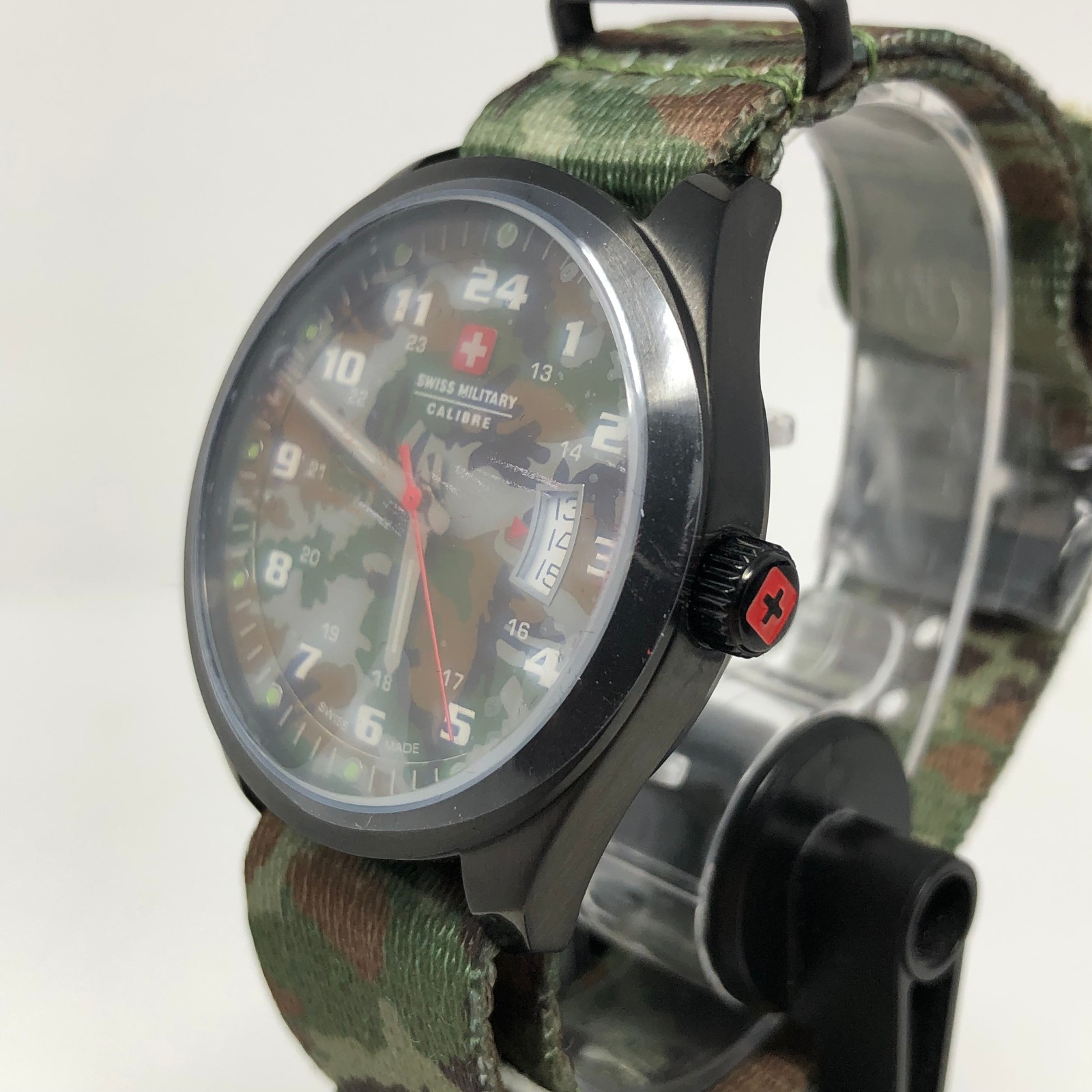 Swiss Military Mens Watch Calibre 06-4T1 Trooper Quartz Camoflage NEW IN BOX RUN