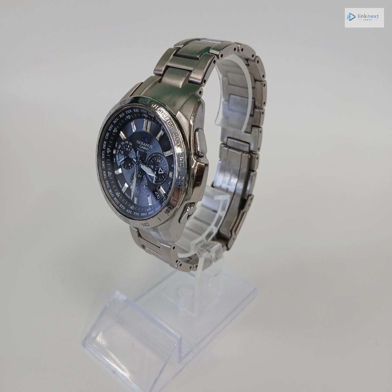 CASIO Oceanus OCW-T601 Men’s Titanium Solar Radio-Controlled Watch