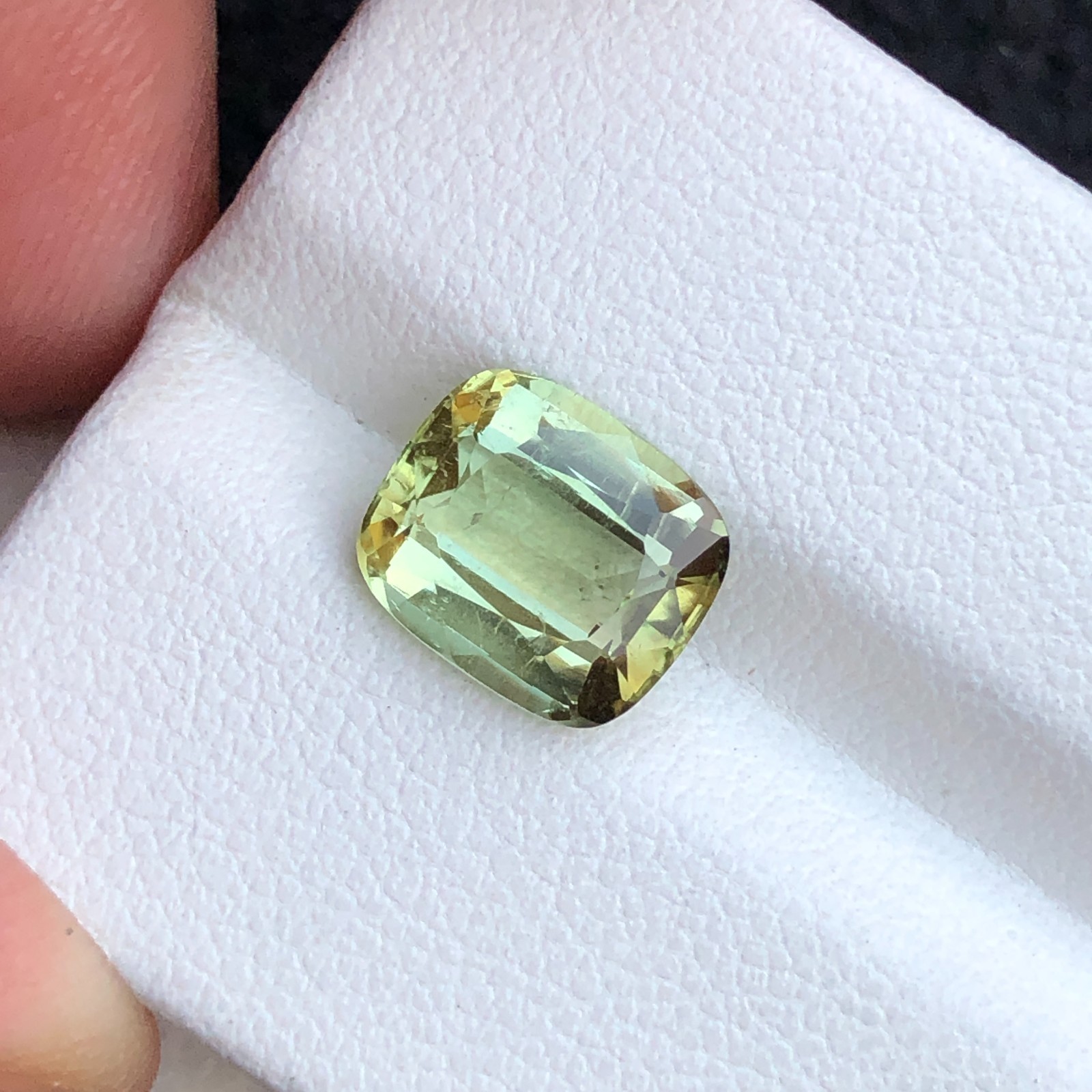 2.80 Ct Natural cut yellow color Tourmaline loose Gemstone From Afghanistan