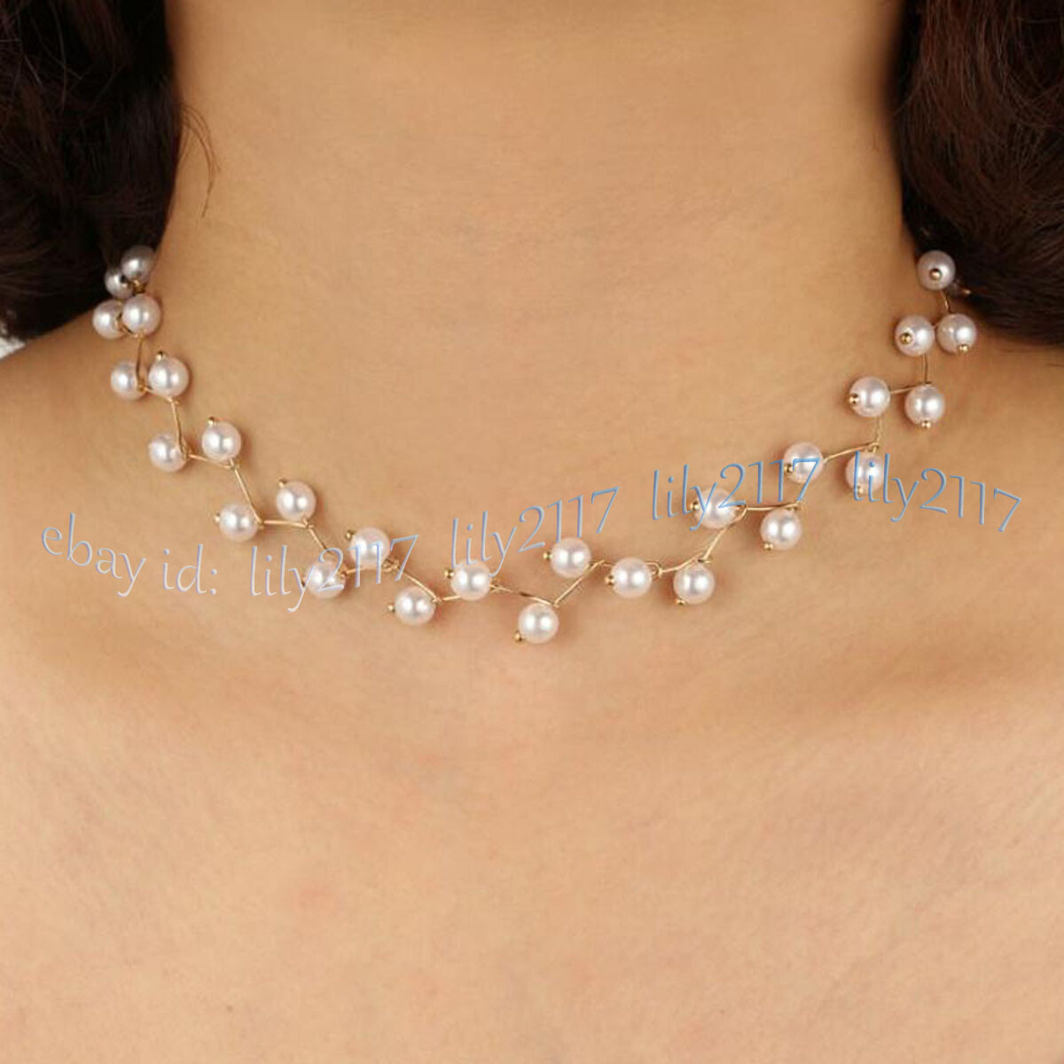 Fashion 8mm White South Sea Shell Pearl Round Beads Necklace 14-36”