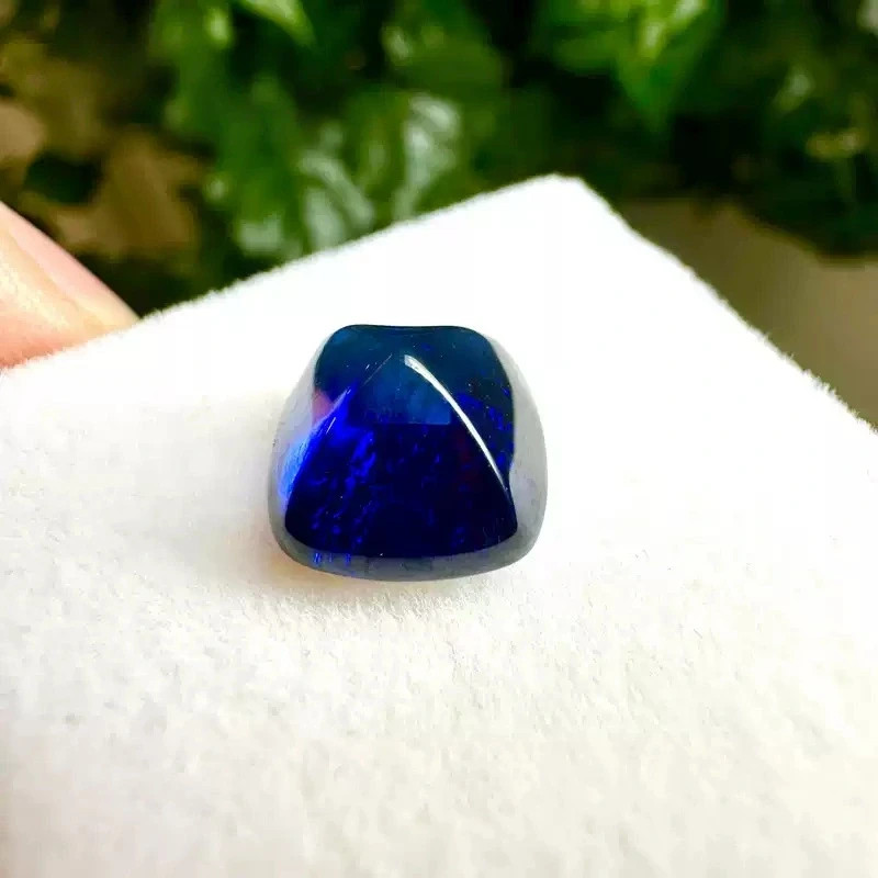 Top Lab Grown Sapphire Royal Blue Sugar Tower Shape Cut AGL Certificate
