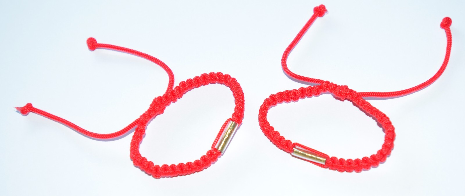 Macrame Friendship Bracelet With Spiritual Buddhism Feng Shui Metal Charm