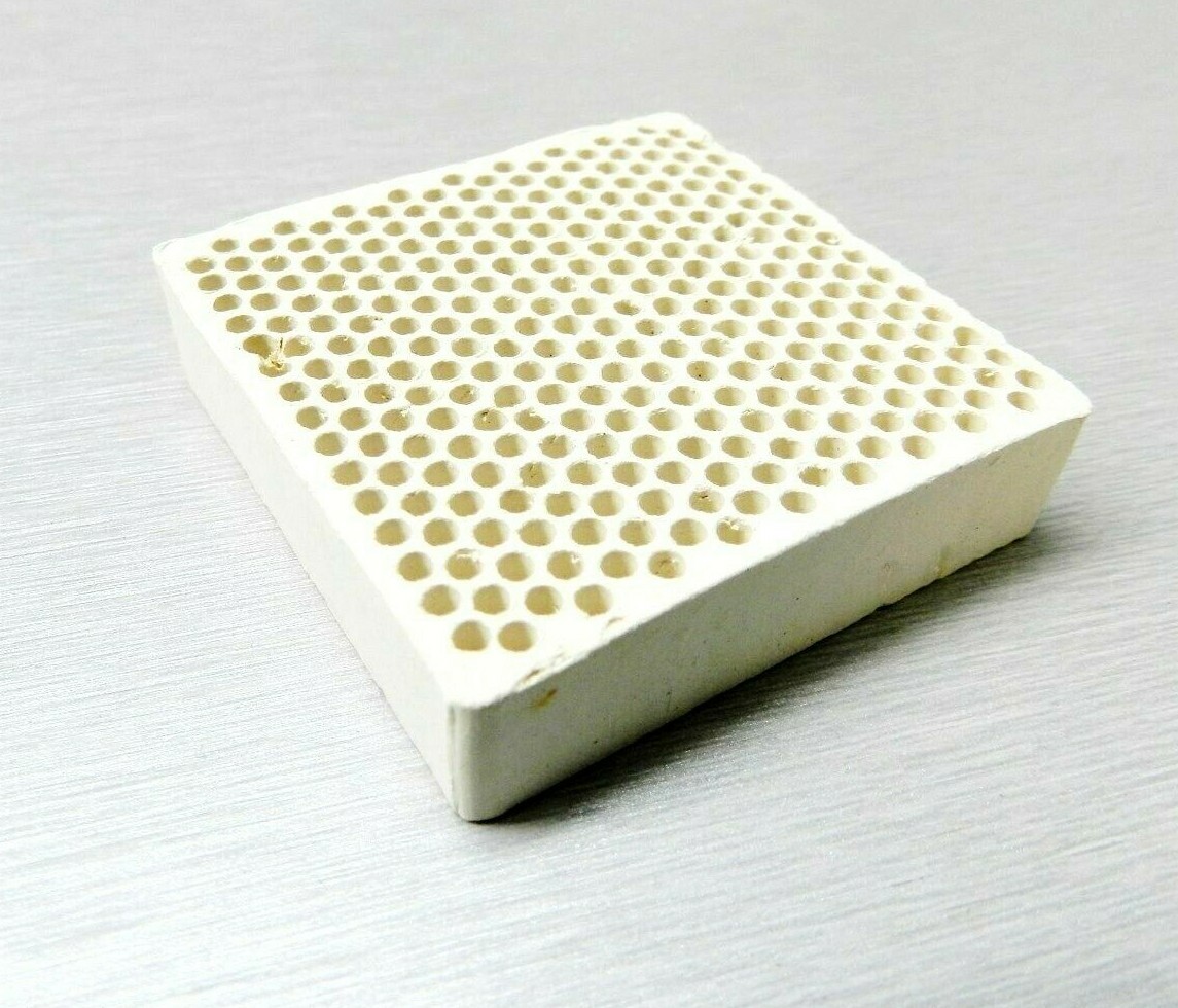 Ceramic Honeycomb Soldering Block Jewelry Heat Plate Alumina Board 2 x 2″ Square