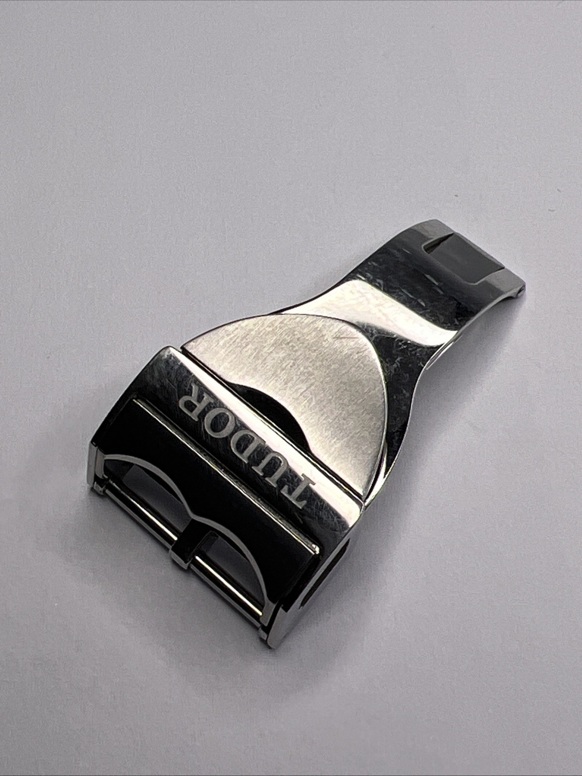 Tudor 18mm Satin Brushed & Polished Steel Deployant Deployment Clasp Genuine OEM