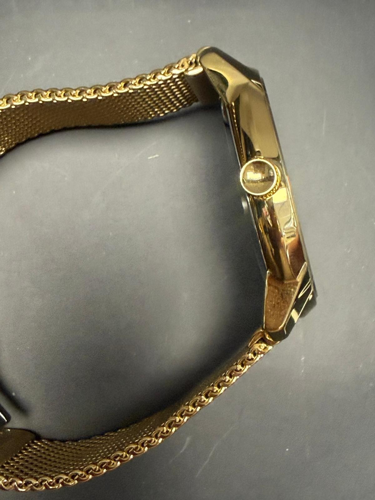 Movado BOLD Men’s Gold Stainless Steel 44mm Swiss Made Watch 3600460