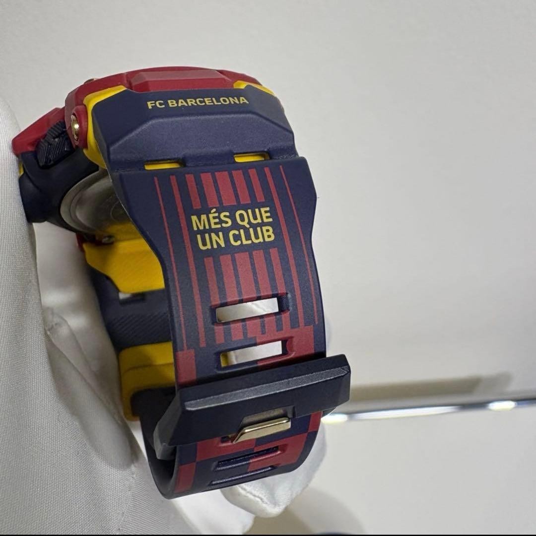 CASIO G-SHOCK FC Barcelona Collaboration GBD-100BAR-4JR G-SQUAD Watch Used Japan