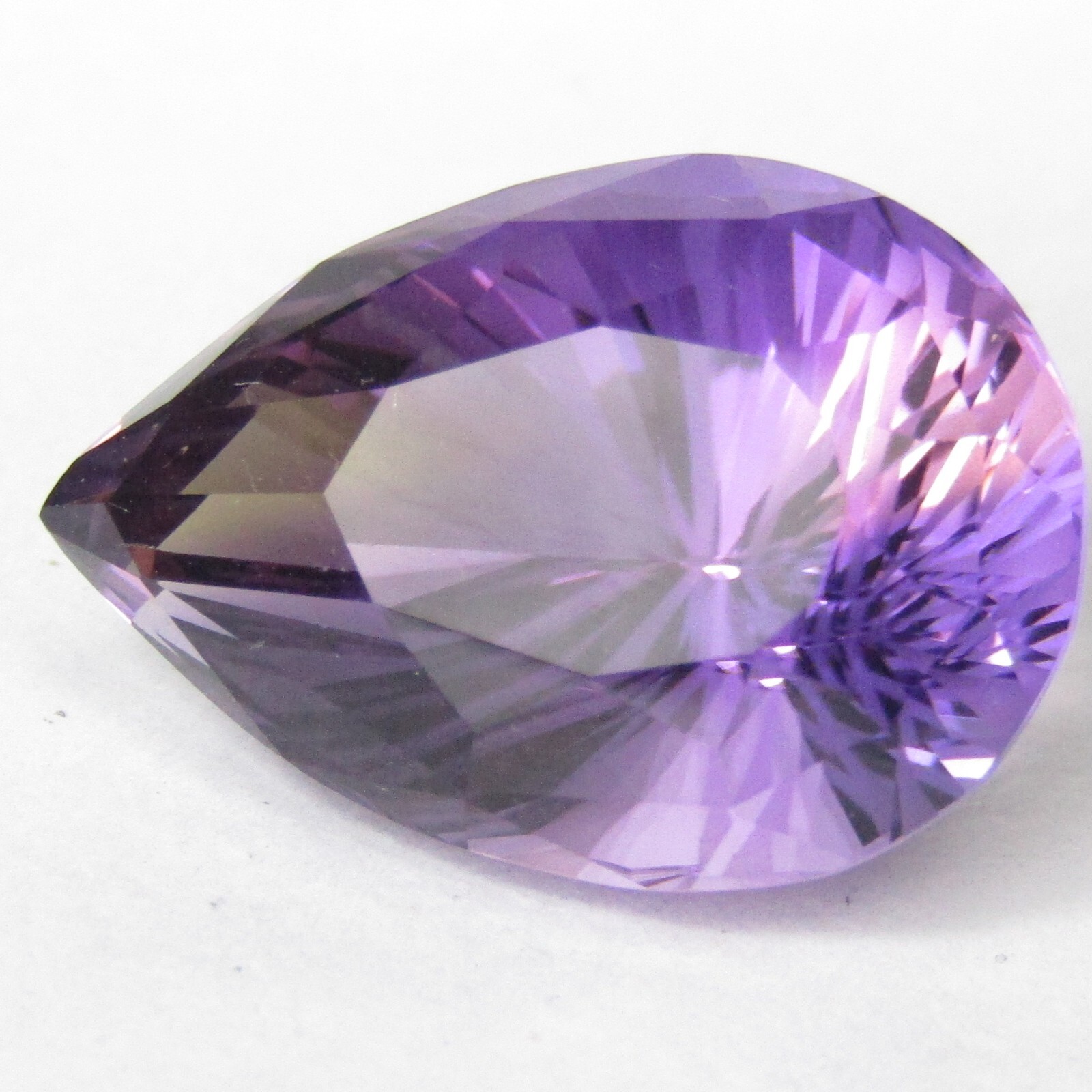 14.60Cts Beauteous Natural Bolivian Ametrine Pear Magic Cut Loose Gemstone