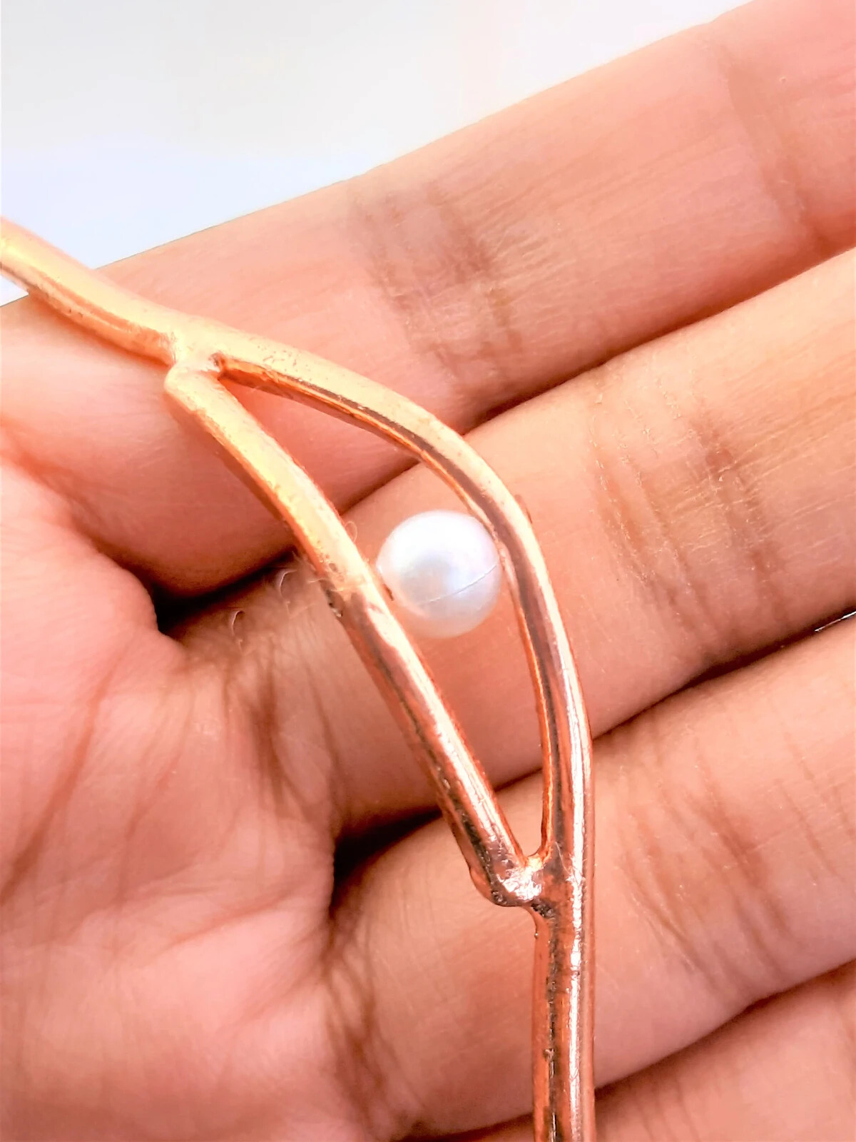 Pure copper adjustable anklet ,handmade, free UK delivery, Unisex anklet ,gift