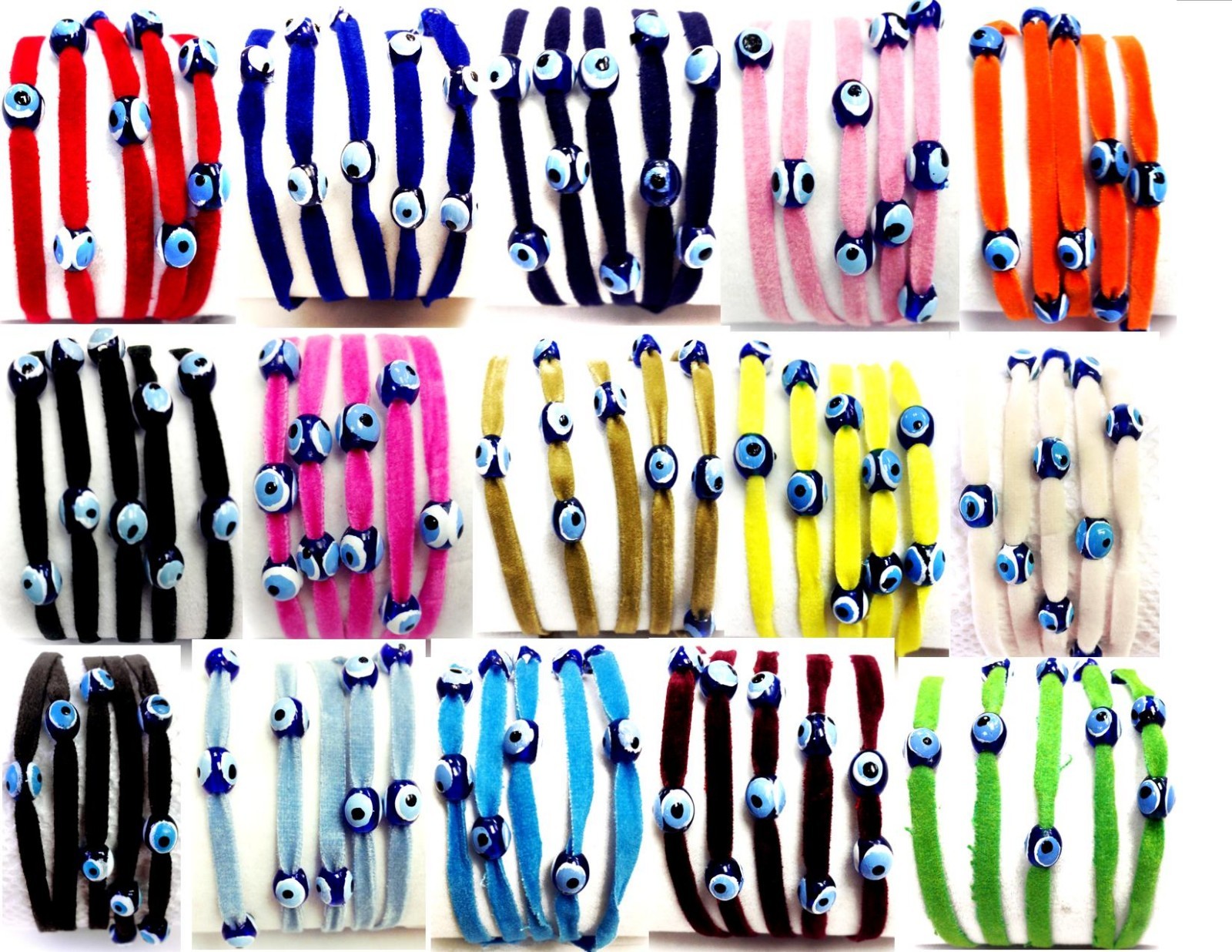 Turkish Wrap-Around Evil Eye Friendship Bracelet #2329