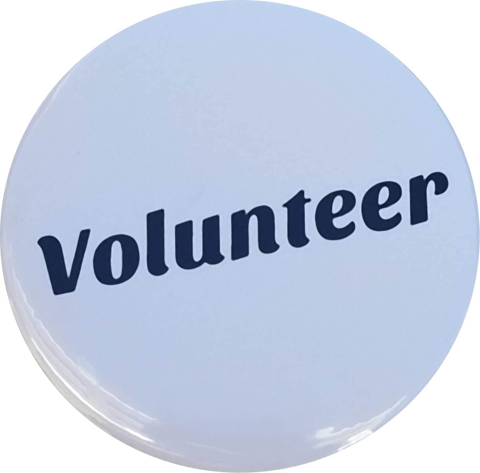 Volunteer /Pinback Button (2.25″) – pack of 10 pins