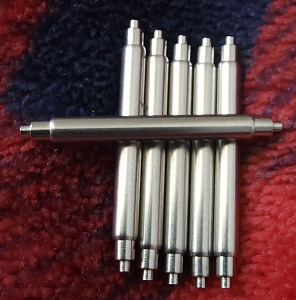 20mm OEM SEIKO 2.5mm FAT Spring Bars PROSPEX Non-Fringe 1.1mm Tip