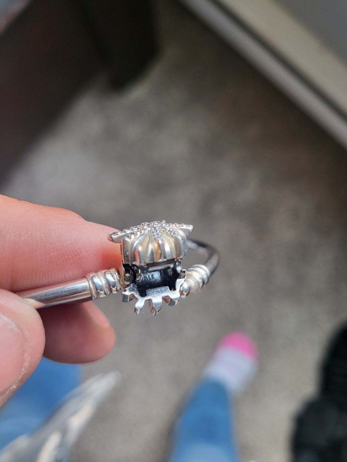 Pandora Limited Edition Firework Bangle Size 7.5 Inches/ 19cm