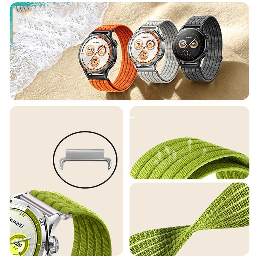 Sport Nylon Loop Strap Band For Amazfit GTR 2 2e 3 4 47mm GTS 2 3 4 Mini BIP 5 6