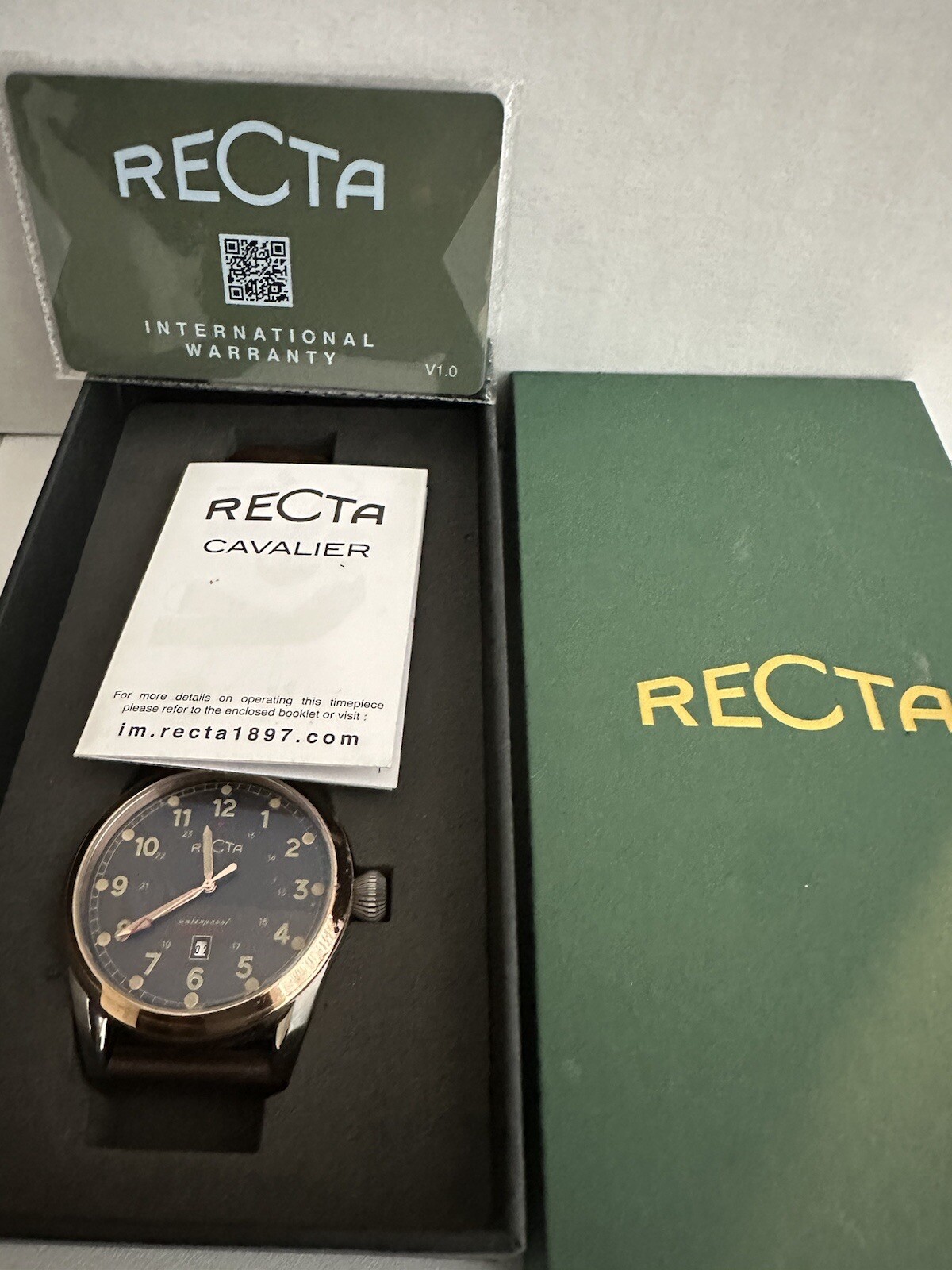 Recta Men’s Watch Pre-owned In Great Condition In It’s Original Box