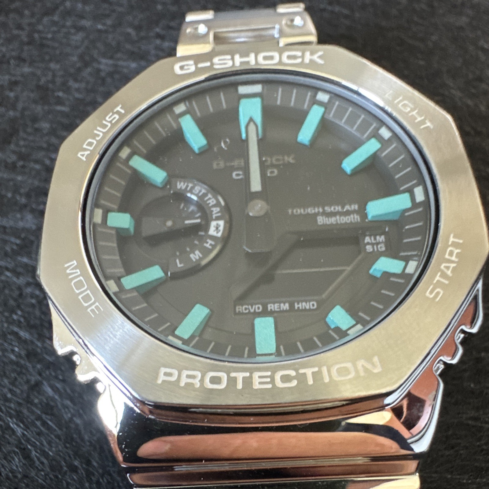 Rare GSHOCK x IFL Watches CasiOak Solar Full Metal Tiffany