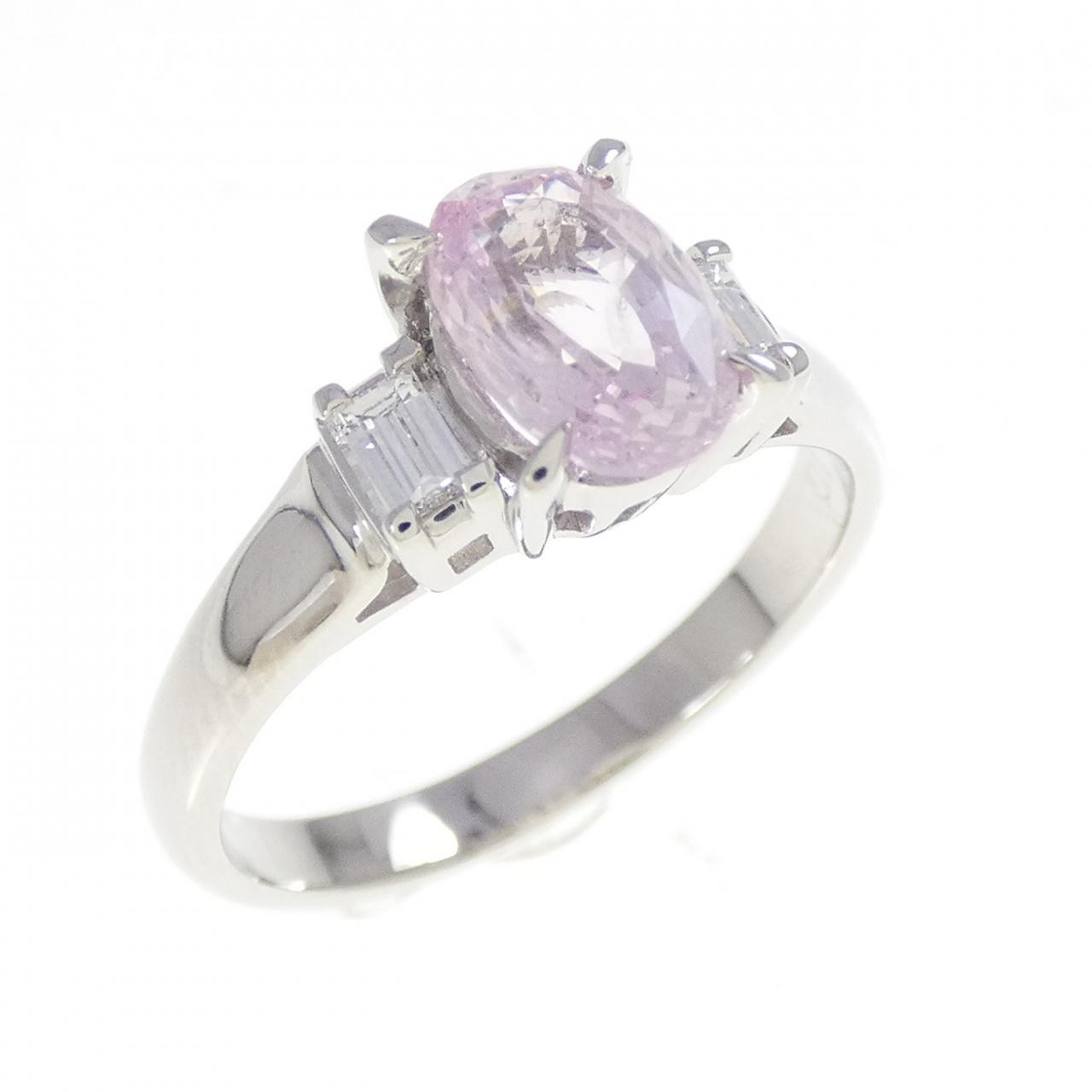 Authentic PT900 Sapphire Ring 1.29CT #260-007-206-4252