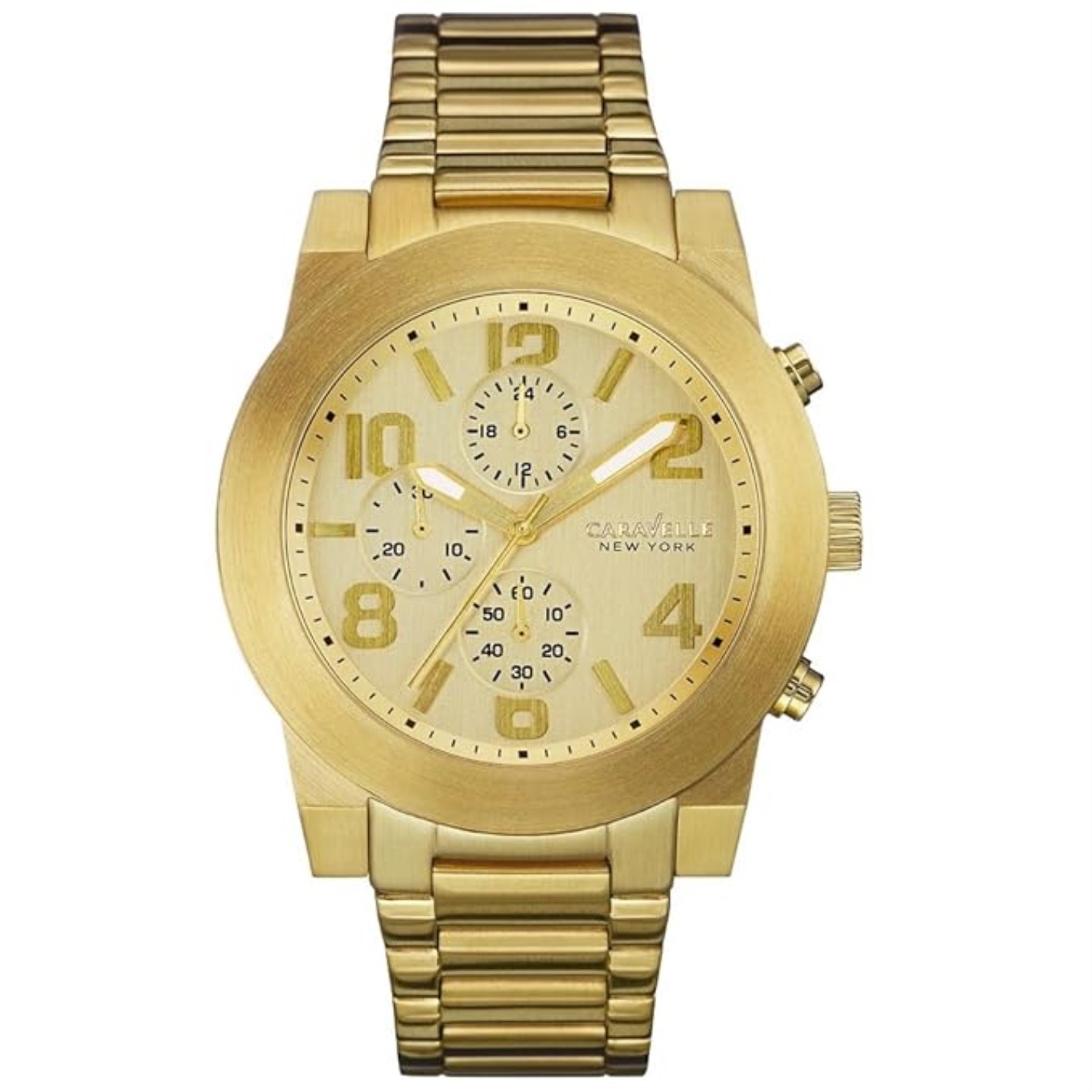 Caravelle New York by Bulova 44A105 Classic Stainless Steel Mens Watch