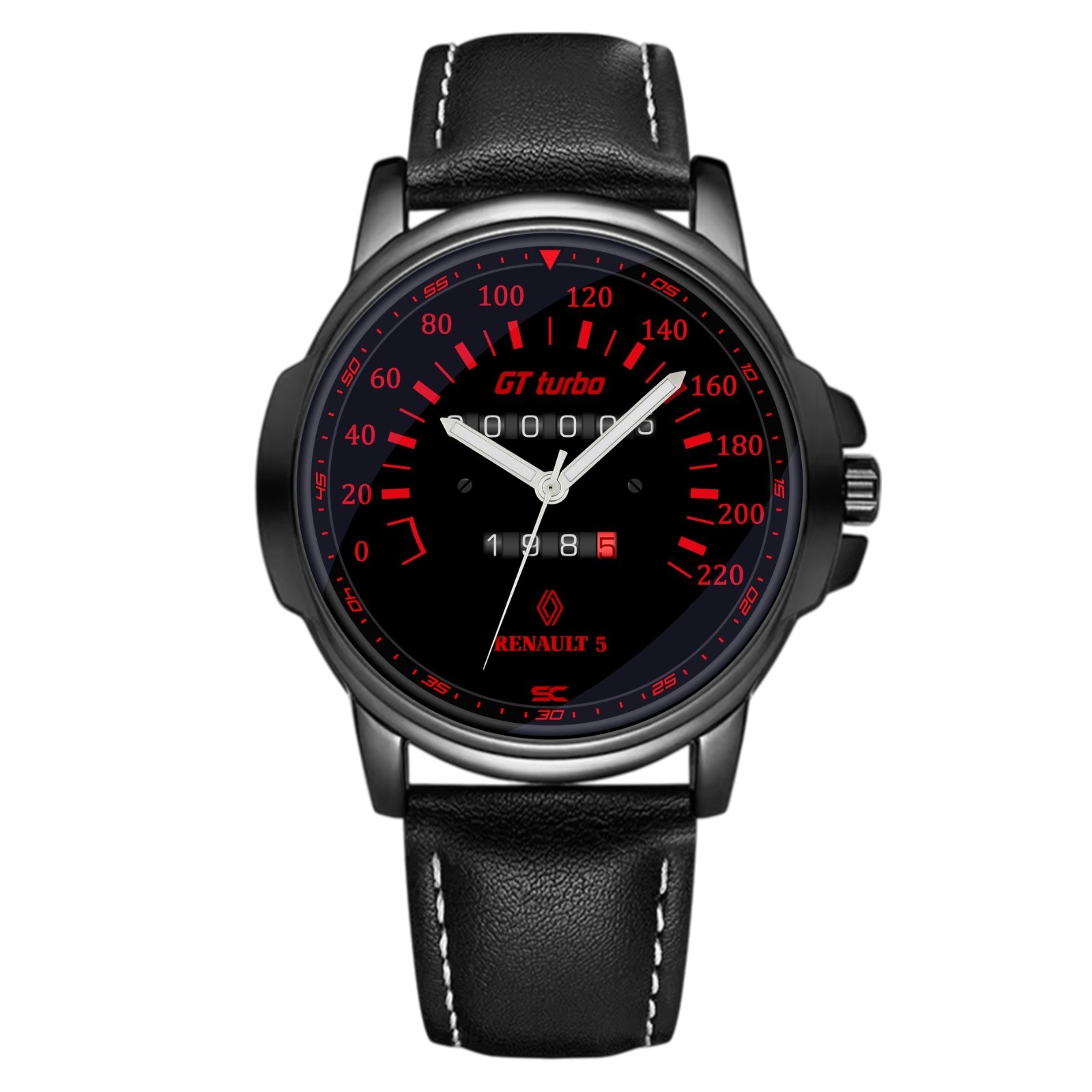 Renault Lovers ContaKM 5 GT Turbo Sport Wristwatch with Tachometer