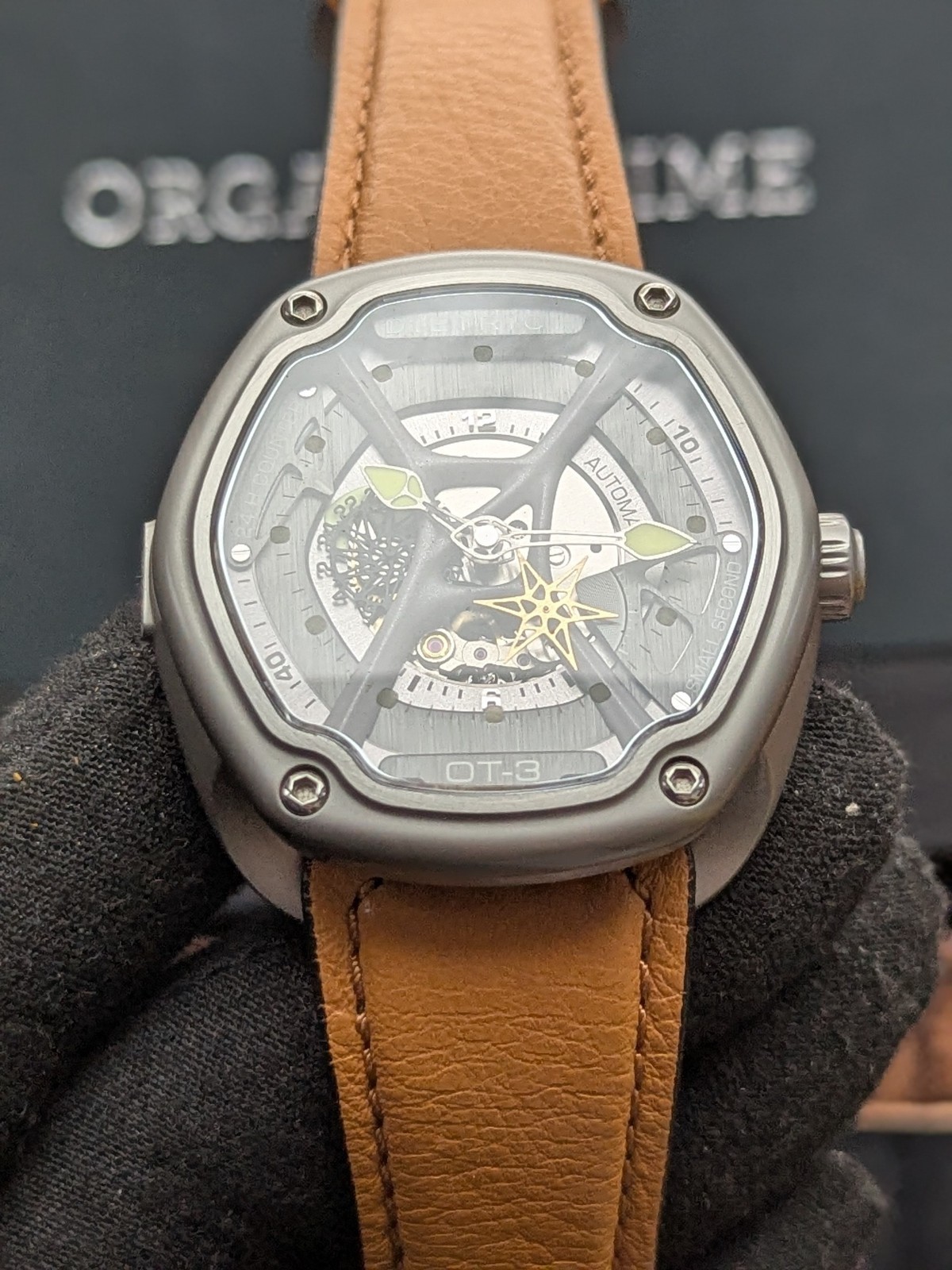 Dietrich OT3 Organic Time Mechanical Automatic Multi Layer Dial Partial Skeleton
